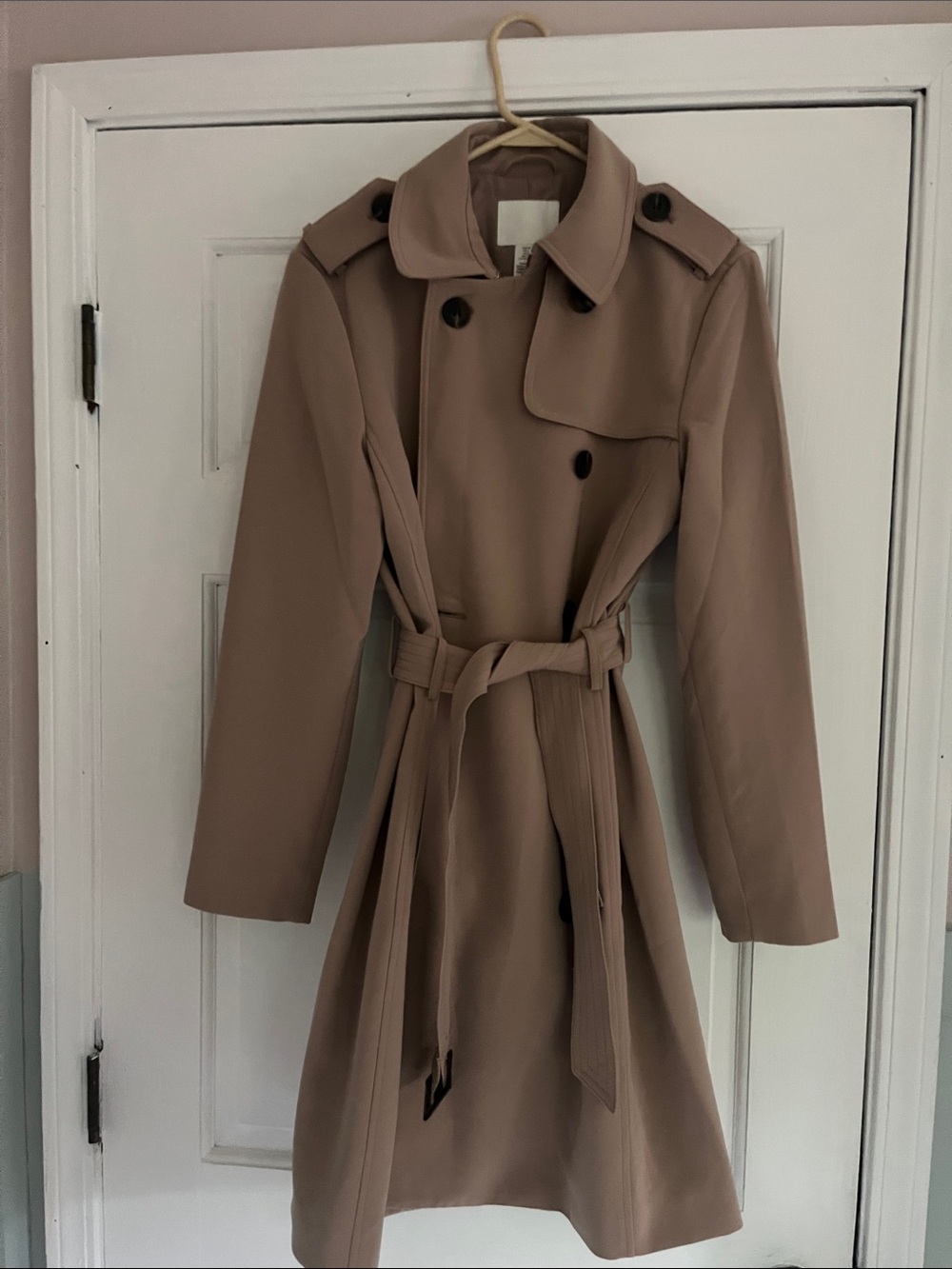 H&M Women's Trench Coat - Taupe